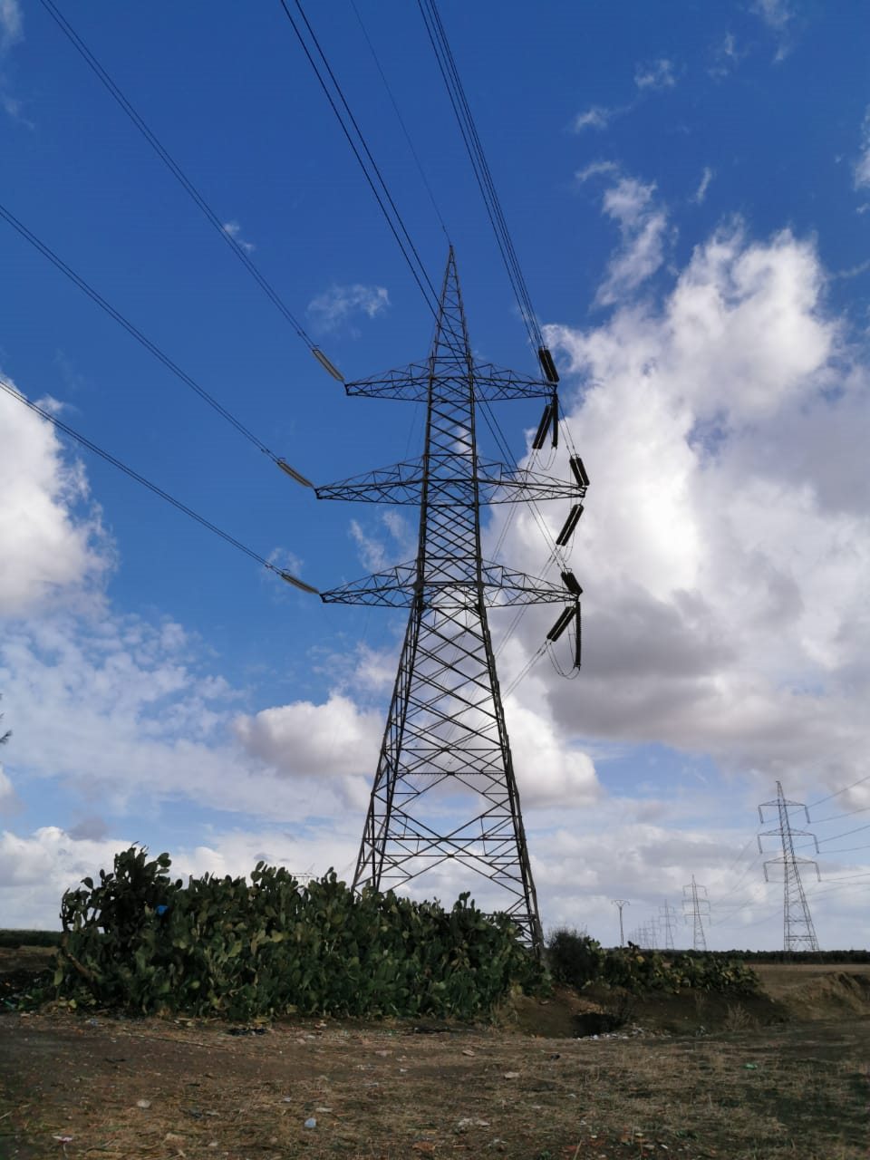 Pylônes haute tension